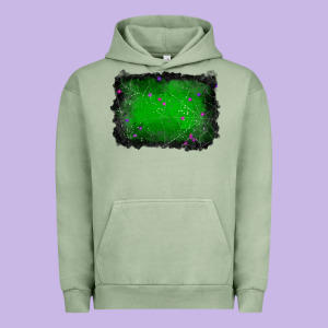 Halloween Background Urban Hoodie Designed By Ranaportraitstore