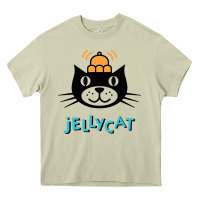 Mossy jelly cat Heavy Core Tee - artisFamous