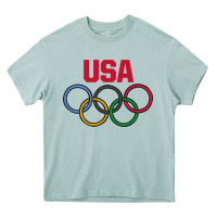 Arona Olympic Rings Heavy Core Tee - artisFamous