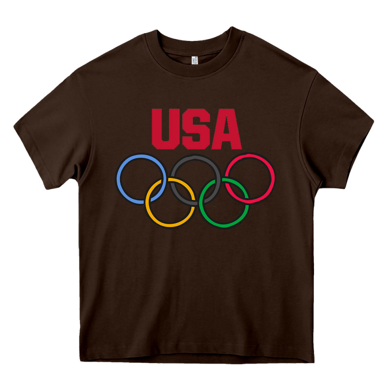 Olympic Rings Heavy Core Tee by artisFamous | Teevron