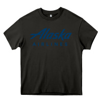 Asphalt Alaska Airlines Heavy Core Tee - artisFamous