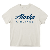 Cream Alaska Airlines Heavy Core Tee - artisFamous