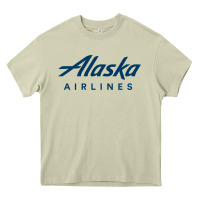 Mossy Alaska Airlines Heavy Core Tee - artisFamous