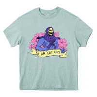 Arona Vintage Skeletor ı am not nice Heavy Core Tee - artisFamous