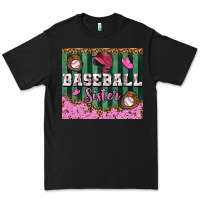 Black baseball sister tumbler Premium Tee - BundleAndBundleShop