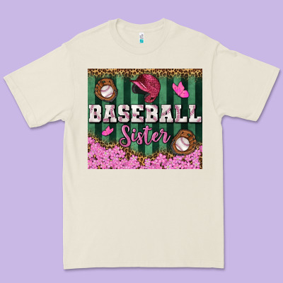 Baseball Sister Tumbler Premium Tee Designed By Bundleandbundleshop
