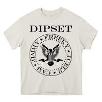 Cream dipset diplomats Heavy Core Tee - artisFamous