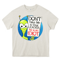 Cream dont take me to your leader Heavy Core Tee - artisFamous