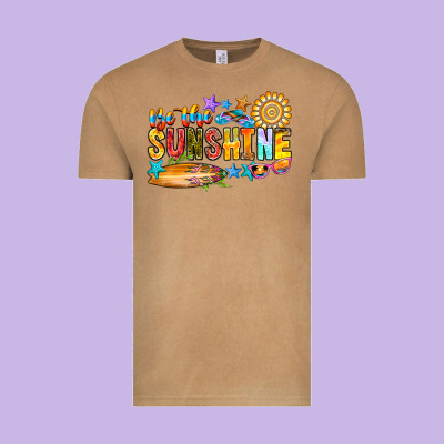 Be The Sunshine Vintage Tee Designed By Cowhidedigitalart