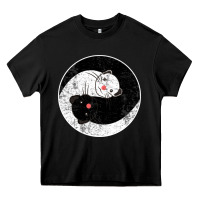 Black ferret harmony Heavy Core Tee - artisFamous