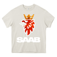 Cream saab Heavy Core Tee - artisFamous