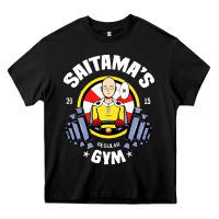 Black anime gym Heavy Core Tee - artisFamous