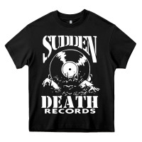 Black sudden death records Heavy Core Tee - artisFamous