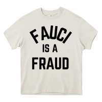 Cream fauci is a fraud Heavy Core Tee - artisFamous