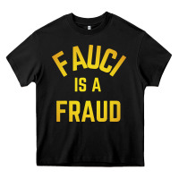 Black fauci is a fraud Heavy Core Tee - artisFamous