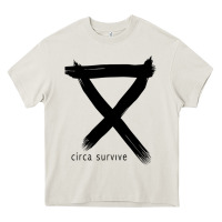Cream circa survive Heavy Core Tee - artisFamous