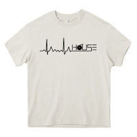 Cream house music heartbeat Heavy Core Tee - artisFamous