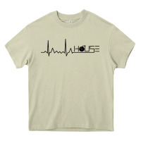 Mossy house music heartbeat Heavy Core Tee - artisFamous