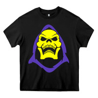 Black skeletor retro Heavy Core Tee - artisFamous