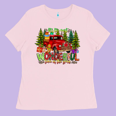 It's The Most Wonderful Time Of The Year Ladies Tee Designed By Cowhidedigitalart