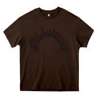 Chocolate Brown techiniques Heavy Core Tee - artisFamous