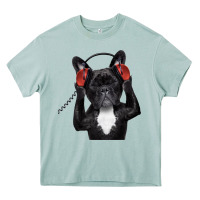 Arona french bulldog dj style Heavy Core Tee - artisFamous