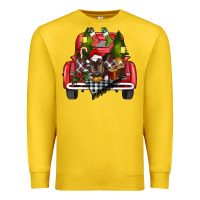 Lemon christmas truck Premium Sweatshirt - RanaPortraitStore
