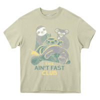 Mossy the ain't fast club Heavy Core Tee - artisFamous