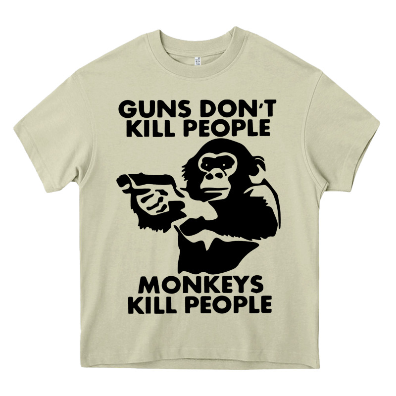 Guns Dont Kill People Heavy Core Tee by artisFamous | Teevron