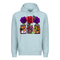 Blue Mist halloween jars rose Premium Hoodie - BarkalooDesign