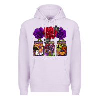Lilac halloween jars rose Premium Hoodie - BarkalooDesign
