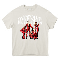 Cream maneskin rock Heavy Core Tee - artisFamous