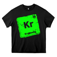 Black kr kryptonite Heavy Core Tee - artisFamous
