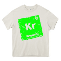 Cream kr kryptonite Heavy Core Tee - artisFamous