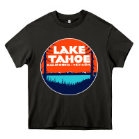 Asphalt lake tahoe california Heavy Core Tee - artisFamous
