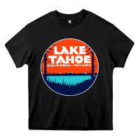 Black lake tahoe california Heavy Core Tee - artisFamous