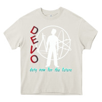 Cream devo duty now for the future Heavy Core Tee - artisFamous