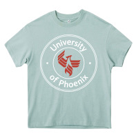 Arona university of phoenix white red Heavy Core Tee - artisFamous