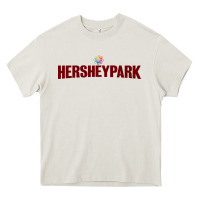 Cream hersheypark happy Heavy Core Tee - artisFamous