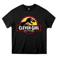 Black clever girl Heavy Core Tee - artisFamous