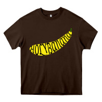 Chocolate Brown Holy Banana Heavy Core Tee - artisFamous