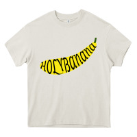 Cream Holy Banana Heavy Core Tee - artisFamous