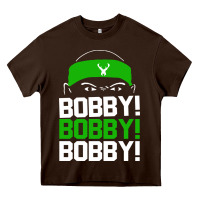 Chocolate Brown bobby portis bobby bobby Heavy Core Tee - artisFamous
