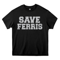 Black save ferris Heavy Core Tee - artisFamous