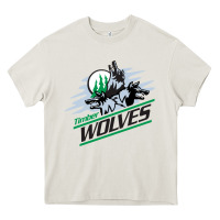 Cream timber wolves Heavy Core Tee - artisFamous