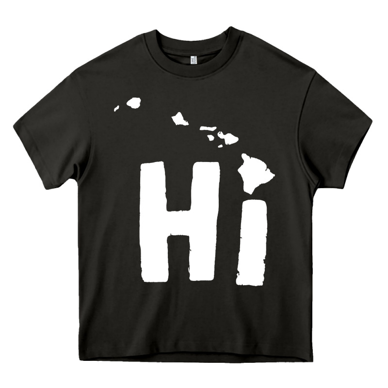 Hi Hawaii Heavy Core Tee by artisFamous | Teevron