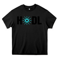 Black hodl cardano Heavy Core Tee - artisFamous