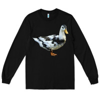 Black Ancona Duck Long Sleeve Tee - LillyAllenDesigns
