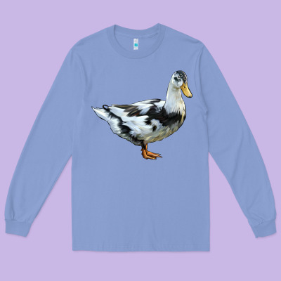 Ancona Duck Long Sleeve Tee Designed By Lillyallendesigns