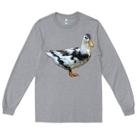 Heather Grey Ancona Duck Long Sleeve Tee - LillyAllenDesigns